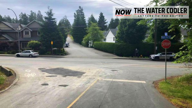 Water Cooler: Traffic calming barriers on Opal Rd.