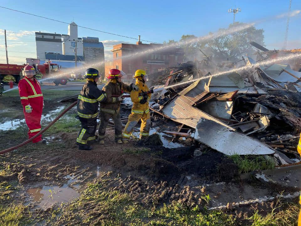 Building destroyed in Birch Hills fire paNOW