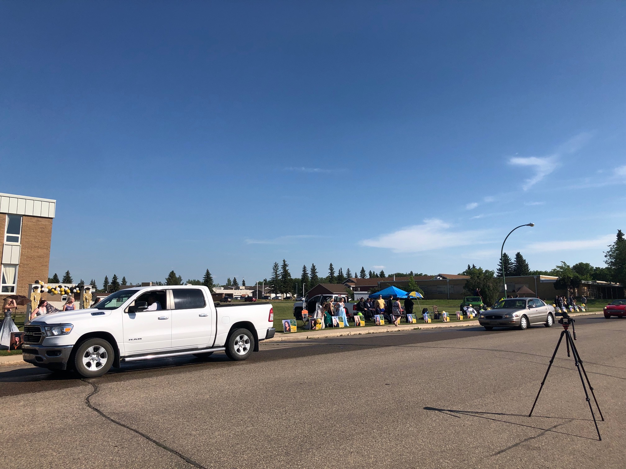 Melfort Grads celebrated with driveby parade CJVR Today's Best Country