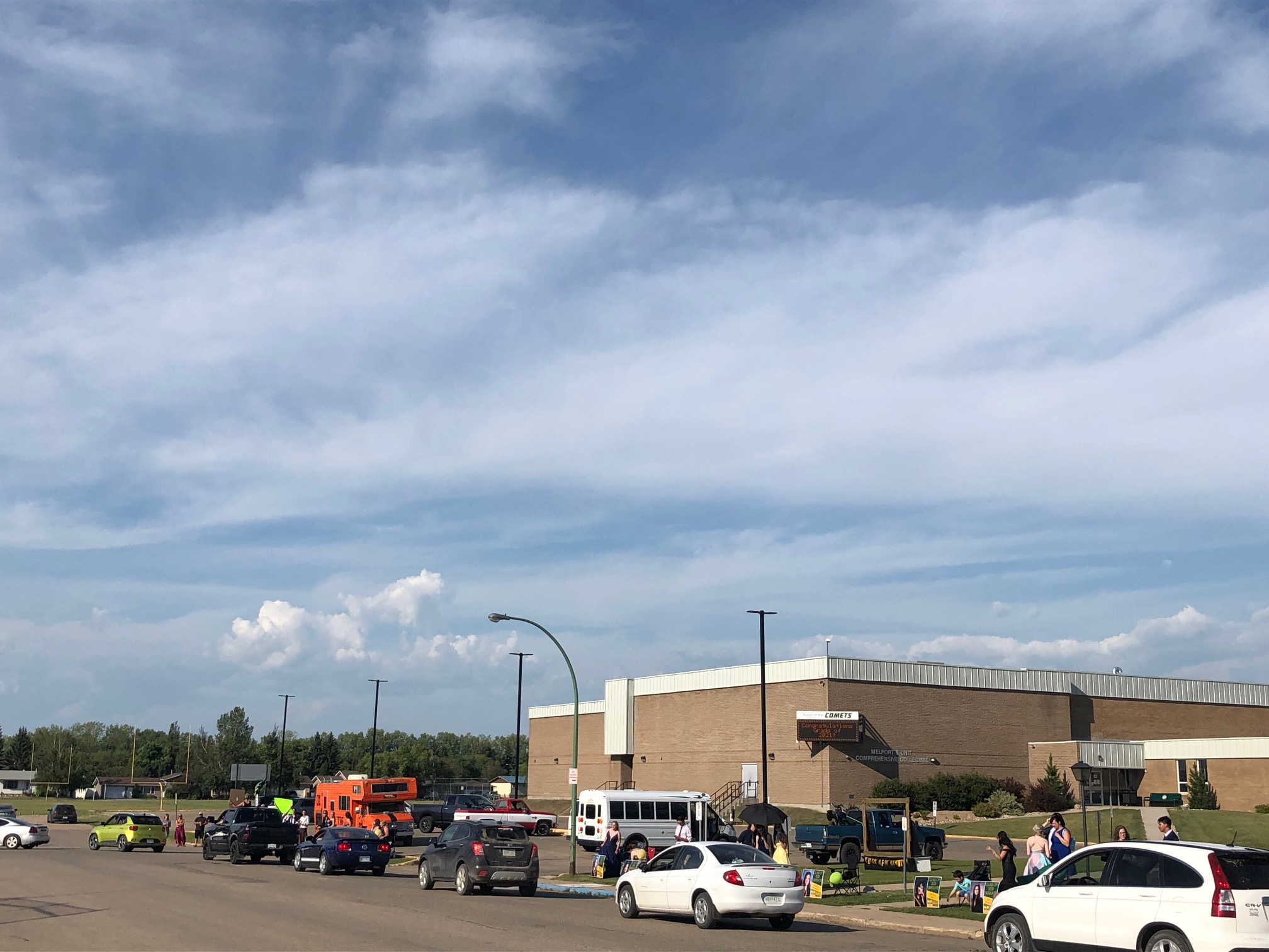 Melfort Grads celebrated with driveby parade northeastNOW