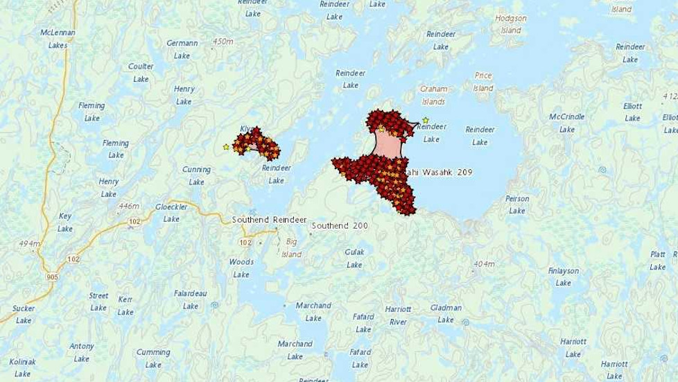 Eastern Northern Saskatchewan Wildfires Emergency Resources Wildfires force evacuations in Northern Sask. | paNOW