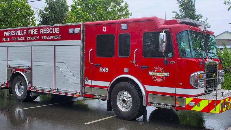 New rescue truck offers more life-saving resources for Parksville Fire Department