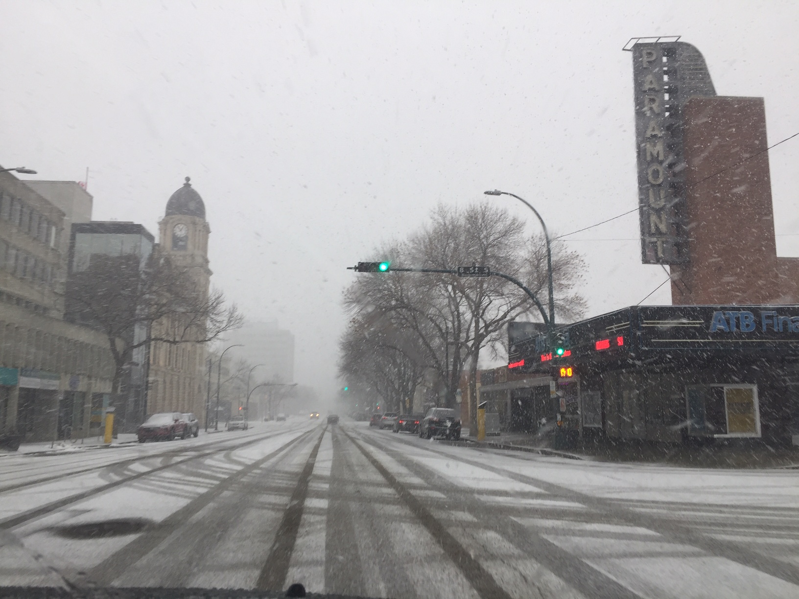 Blizzard conditions reduce speeds and visibility on Lethbridge streets Lethbridge News Now