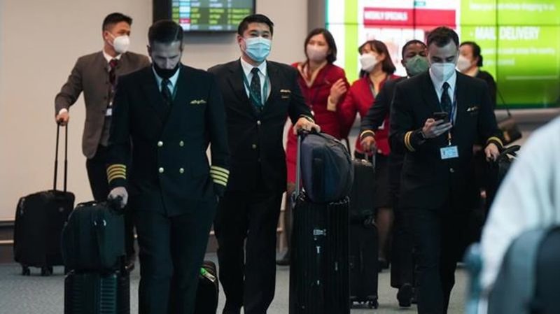 2021 year chinatown chinese light Rule requiring negative COVID test before Chinese flights takes effect