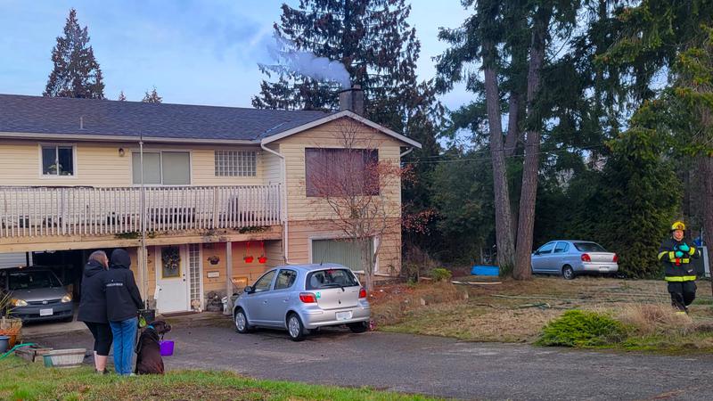 Chimney issues likely culprit in minor Friday morning house fire in Nanaimo