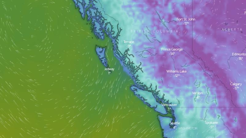 Arctic air set to provide bitter winter punch to central Island