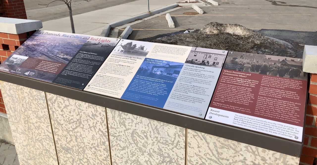 Lethbridge reflects on rich history through new interpretive sign