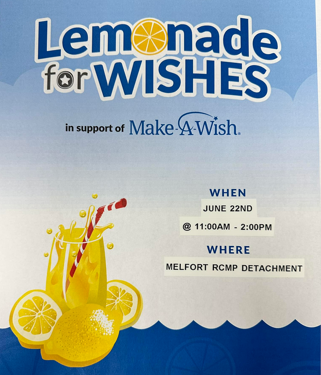 Lemonade for Wishes in Melfort paNOW