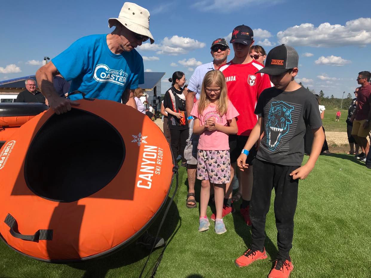 Red Deer’s Canyon Ski Resort opens longest summer tubing slide in
