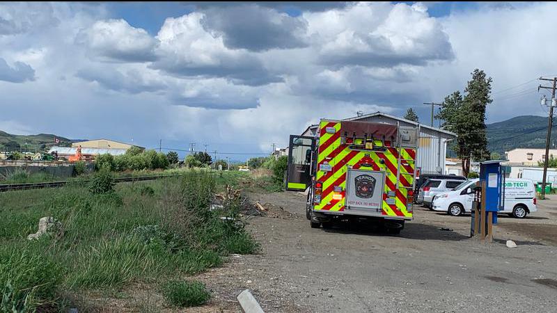 Grass fire in Vernon thought to be human caused | Vernon Matters