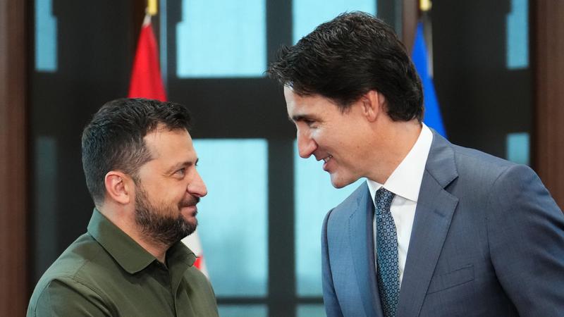 ‘Bright side of history’: Zelenskyy says Canada’s help has saved thousands of lives