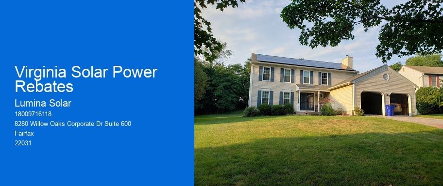 Virginia Solar Power Rebates