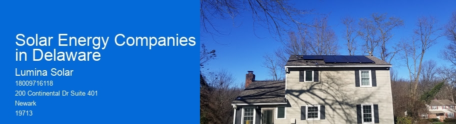Solar Energy Companies in Delaware