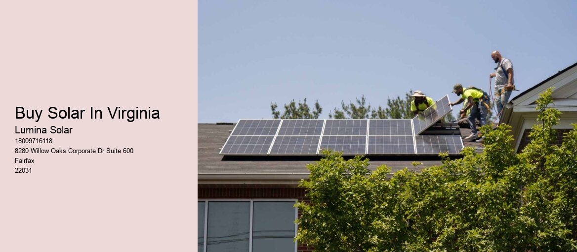 Buy Solar In Virginia