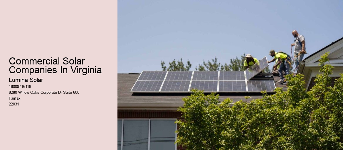 Commercial Solar Companies In Virginia