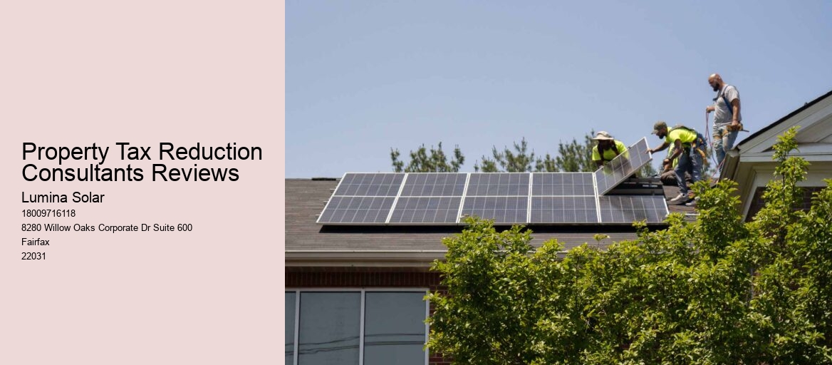 Property Tax Reduction Consultants Reviews