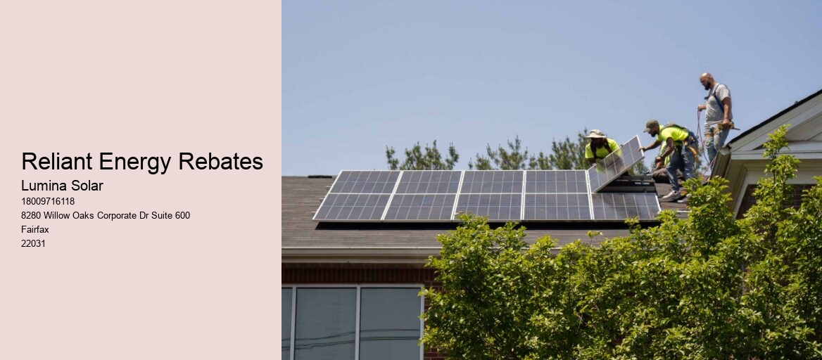 Reliant Energy Rebates