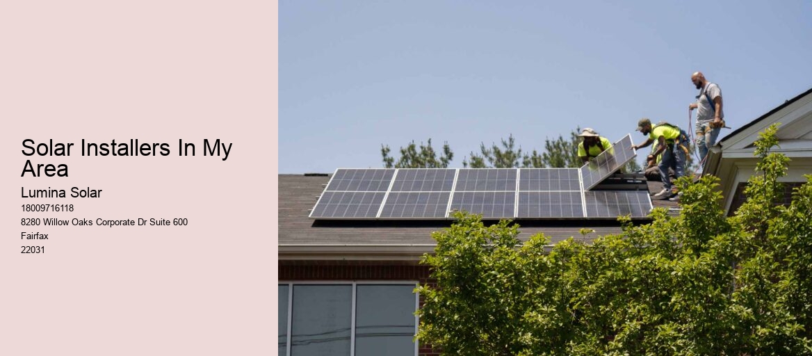 Solar Installers In My Area