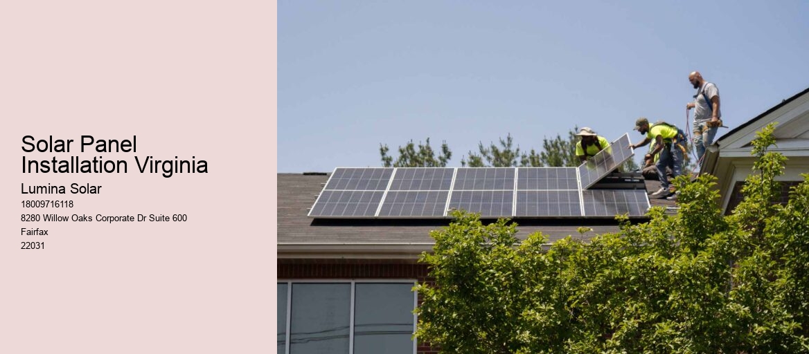 Solar Panel Installation Virginia