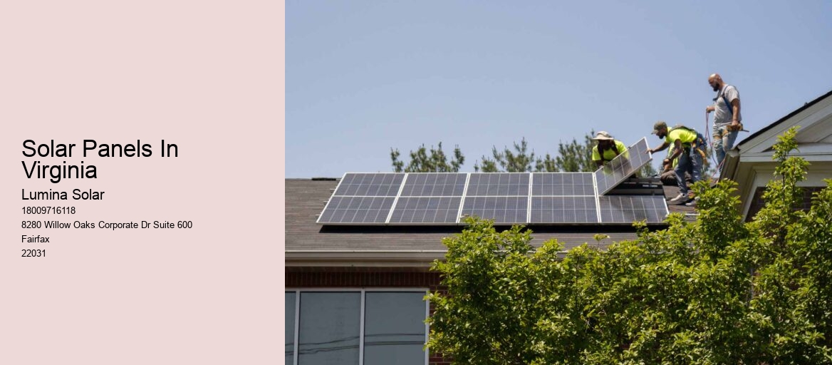 Solar Panels In Virginia