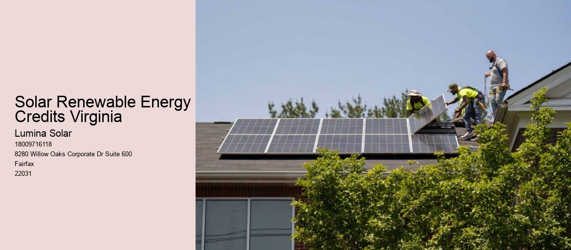 Solar Renewable Energy Credits Virginia