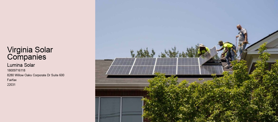 Virginia Solar Companies