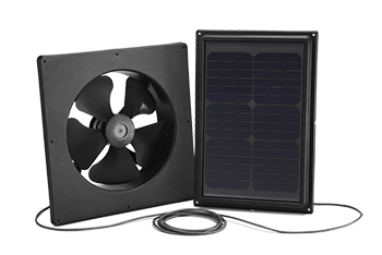 Interior Mount Solar Attic Fan