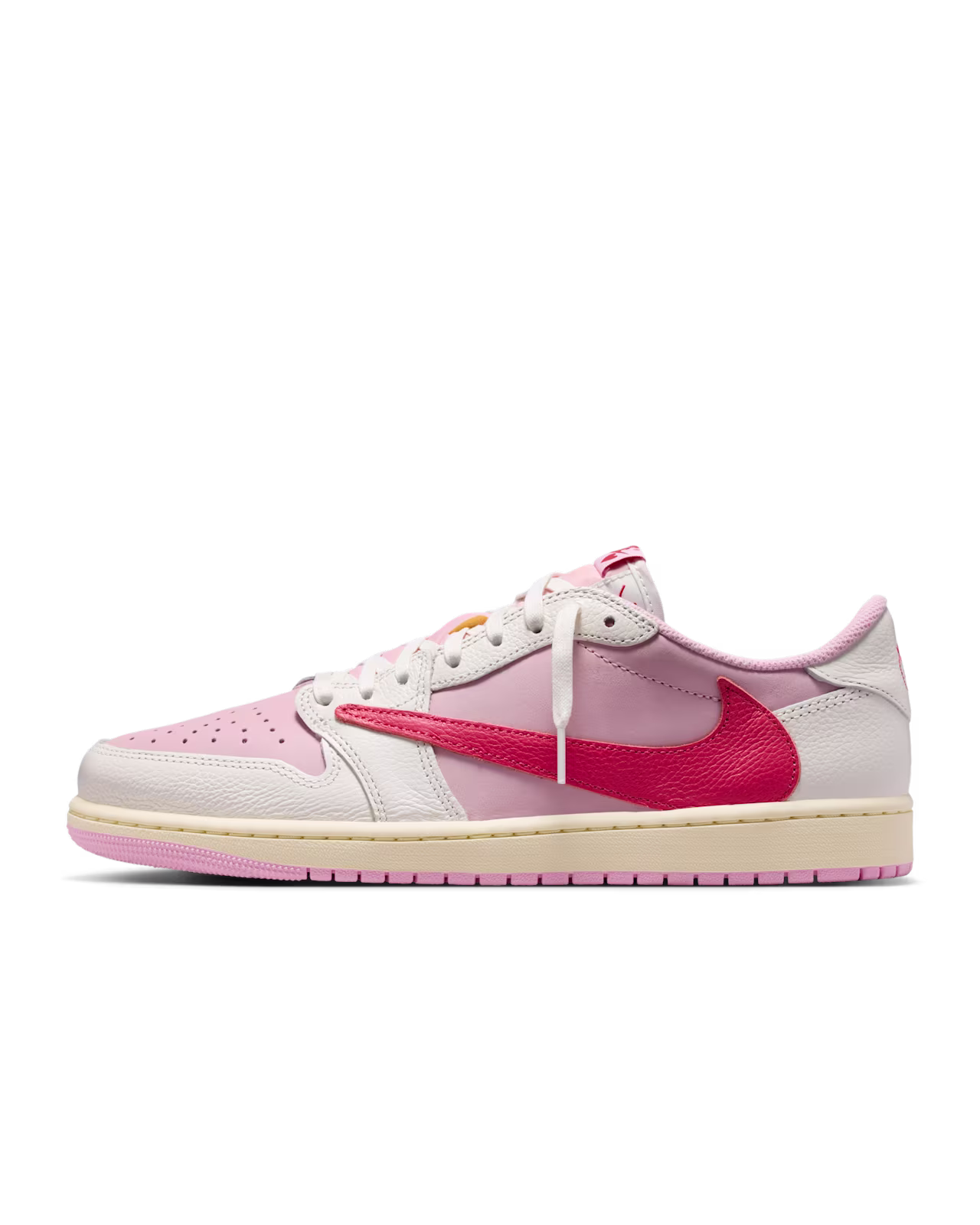 Travis Scott x Air Jordan 1 Low OG ‘Shy Pink and Tropical Pink’