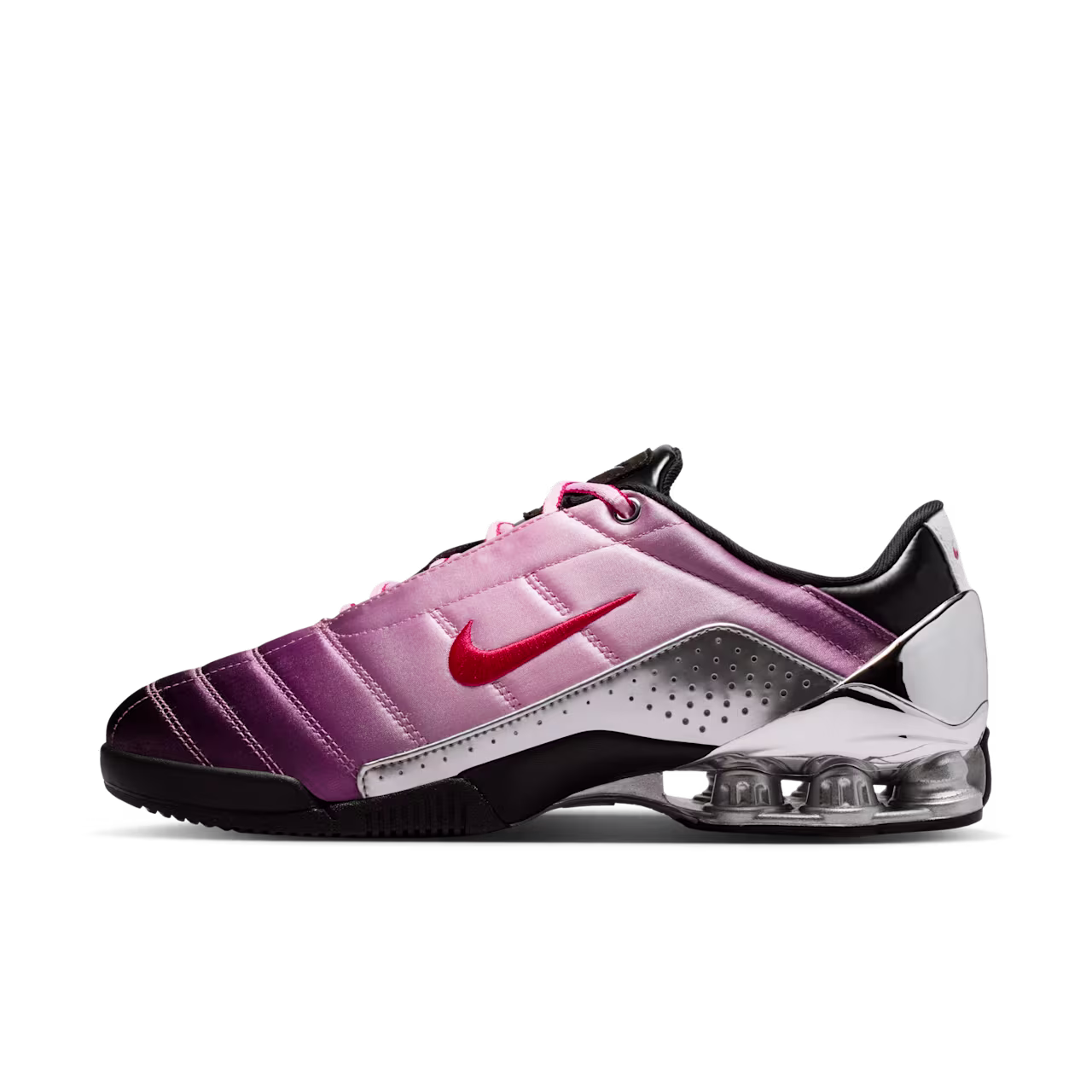 Forget-me-nots x Women's Nike Total 90 Shox Magia 'Shy Pink and University Red'