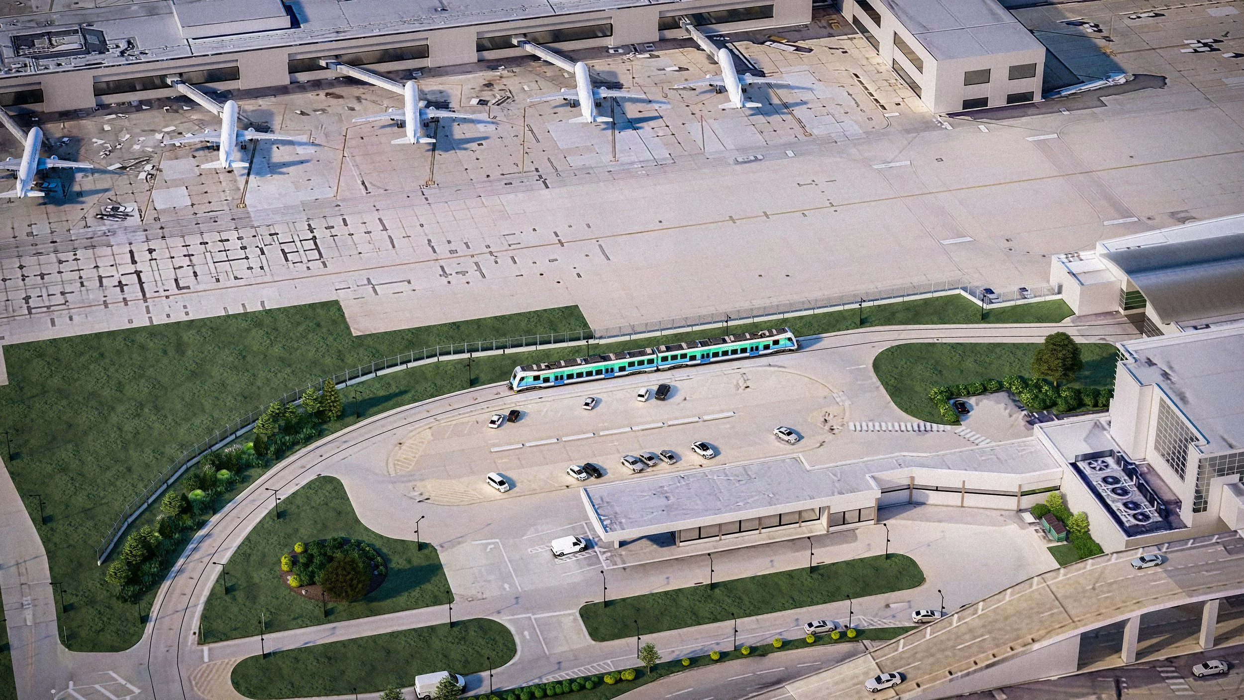 The Brent Spence Expansion and Light Rail Option