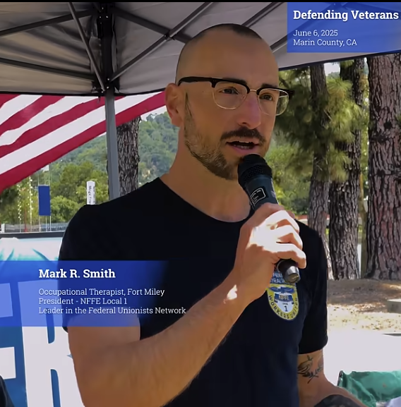 <h3>At June 6 2025 Defend Veterans on D-Day Anniversary Rally</h3>