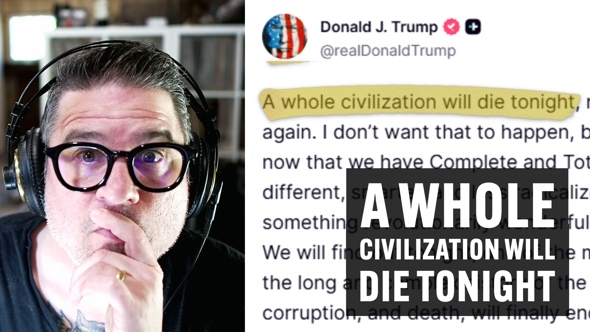 <h2><span style="color: var(--bg4)">"A Whole Civilization Will Die Tonight"</span></h2>