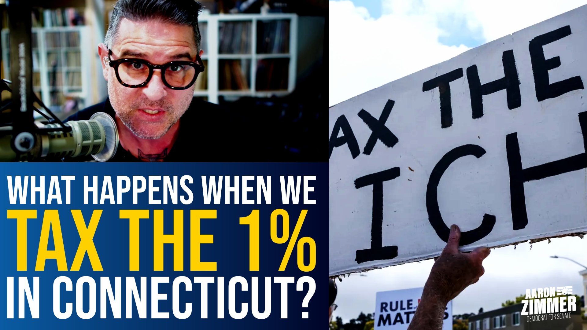 What happens when we tax the 1% in Connecticut?