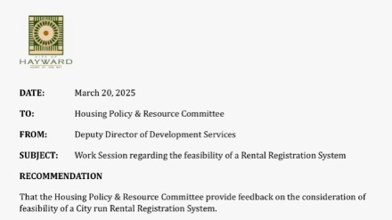 <p class="">Staff Report on Rental Registry</p>