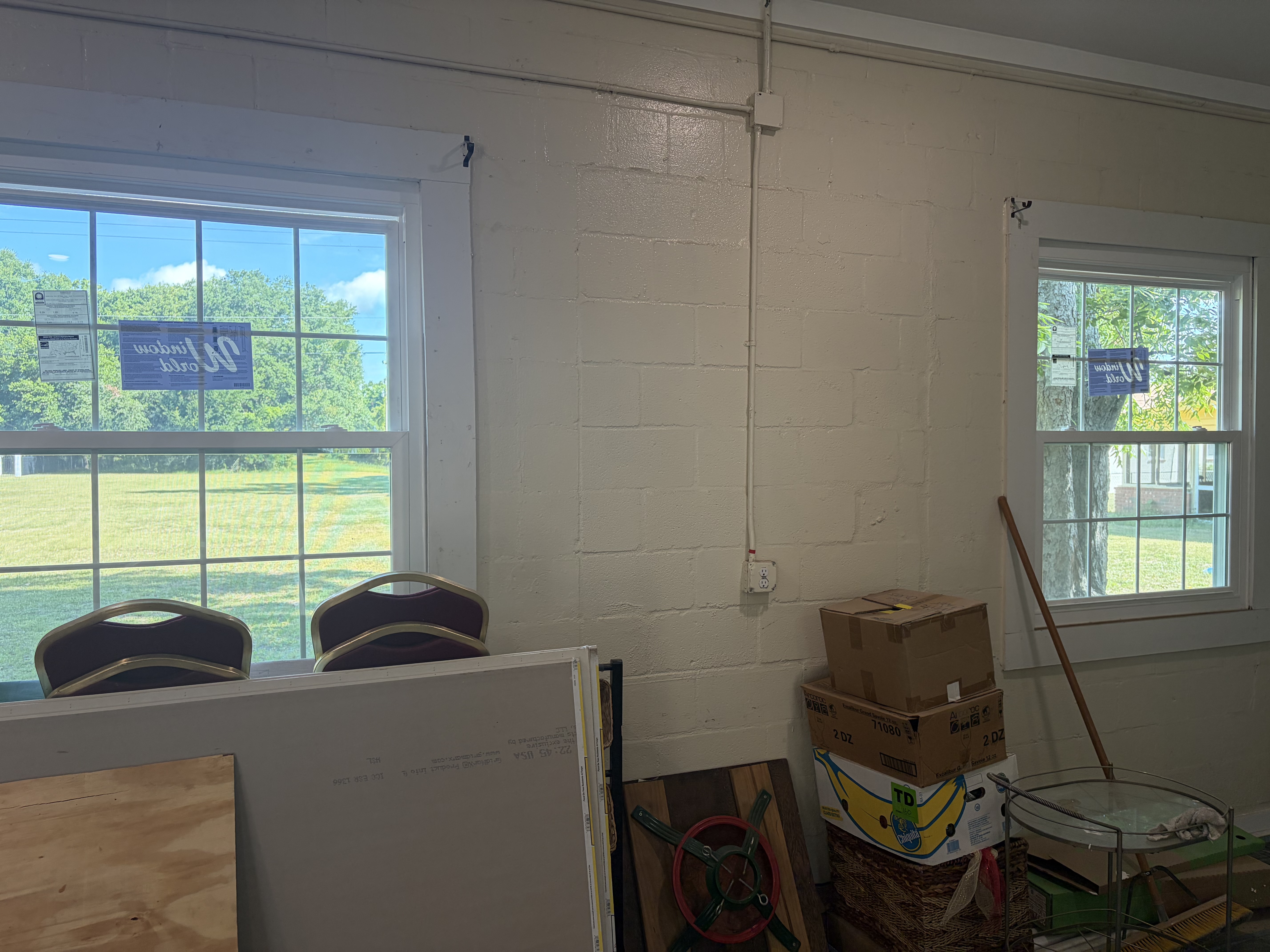 All windows replaced