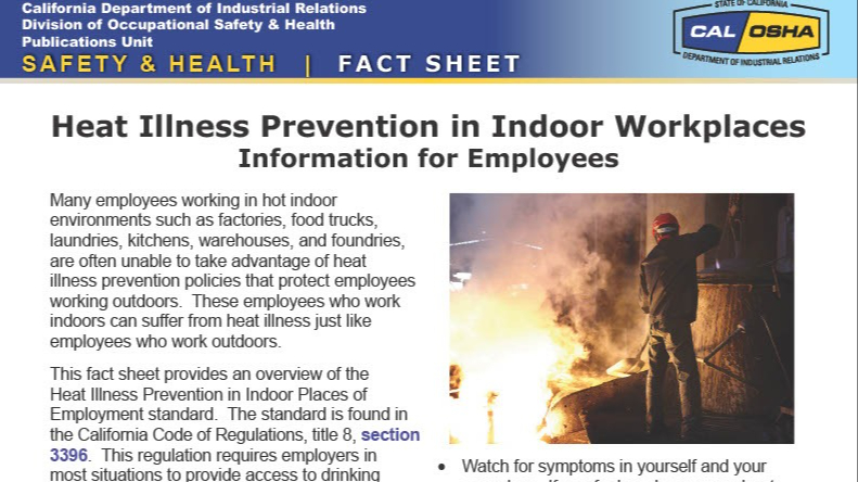 <p class="">Heat Illness Prevention- English</p>