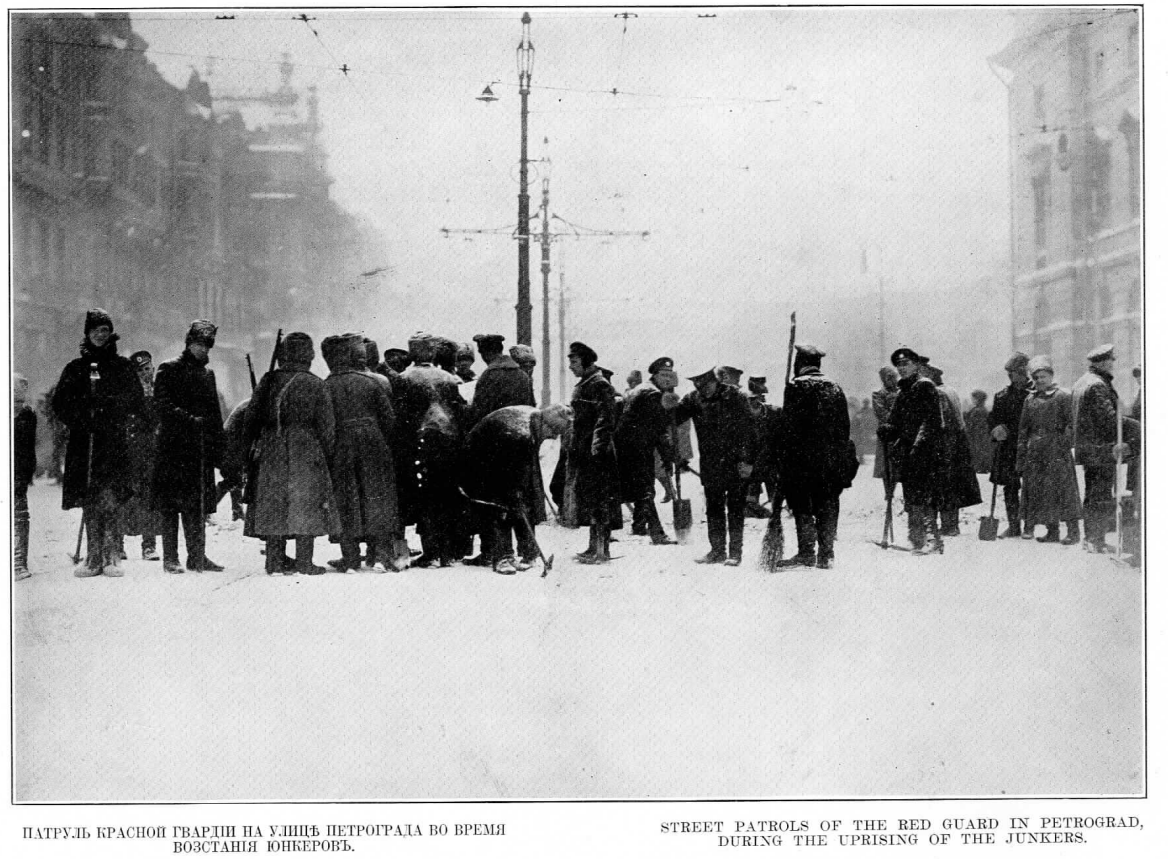 <p class="">Street Patrols of the Red Guard in Petrograd</p>