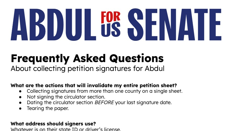 <p class=""><strong>Petition Dos and Don'ts &amp; FAQs</strong></p>