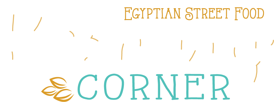 Koshary Corner logo. Egyptian Street Food.