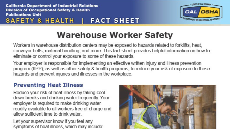 <p class="">Warehouse Safety- English</p>