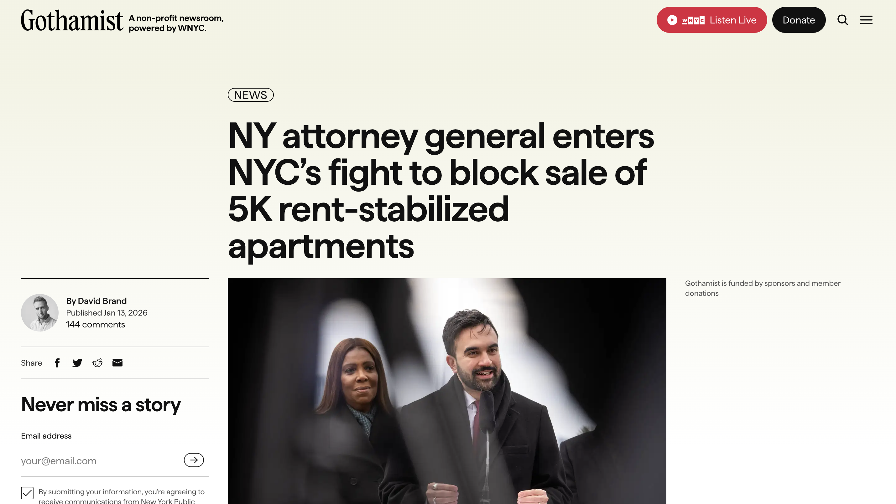<p class="">NY attorney general enters NYC’s fight to block sale of 5K rent-stabilized apartments</p>