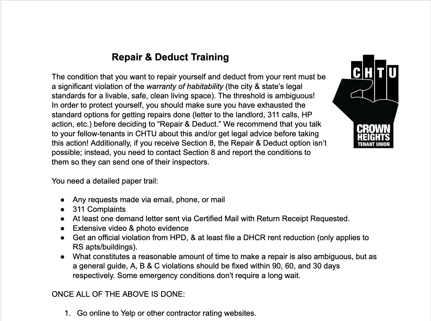 <p class=""><span style="color: var(--bg3)">Repair and Deduct <br>Fact Sheet</span></p>