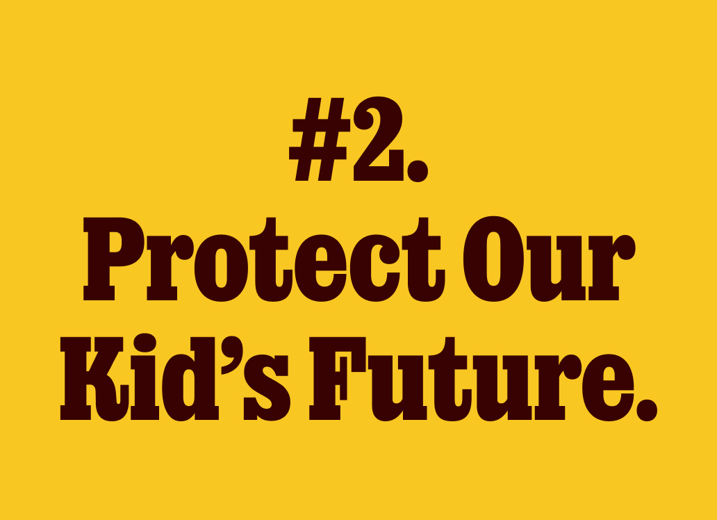 <h3>Protect our Kids' Future</h3>