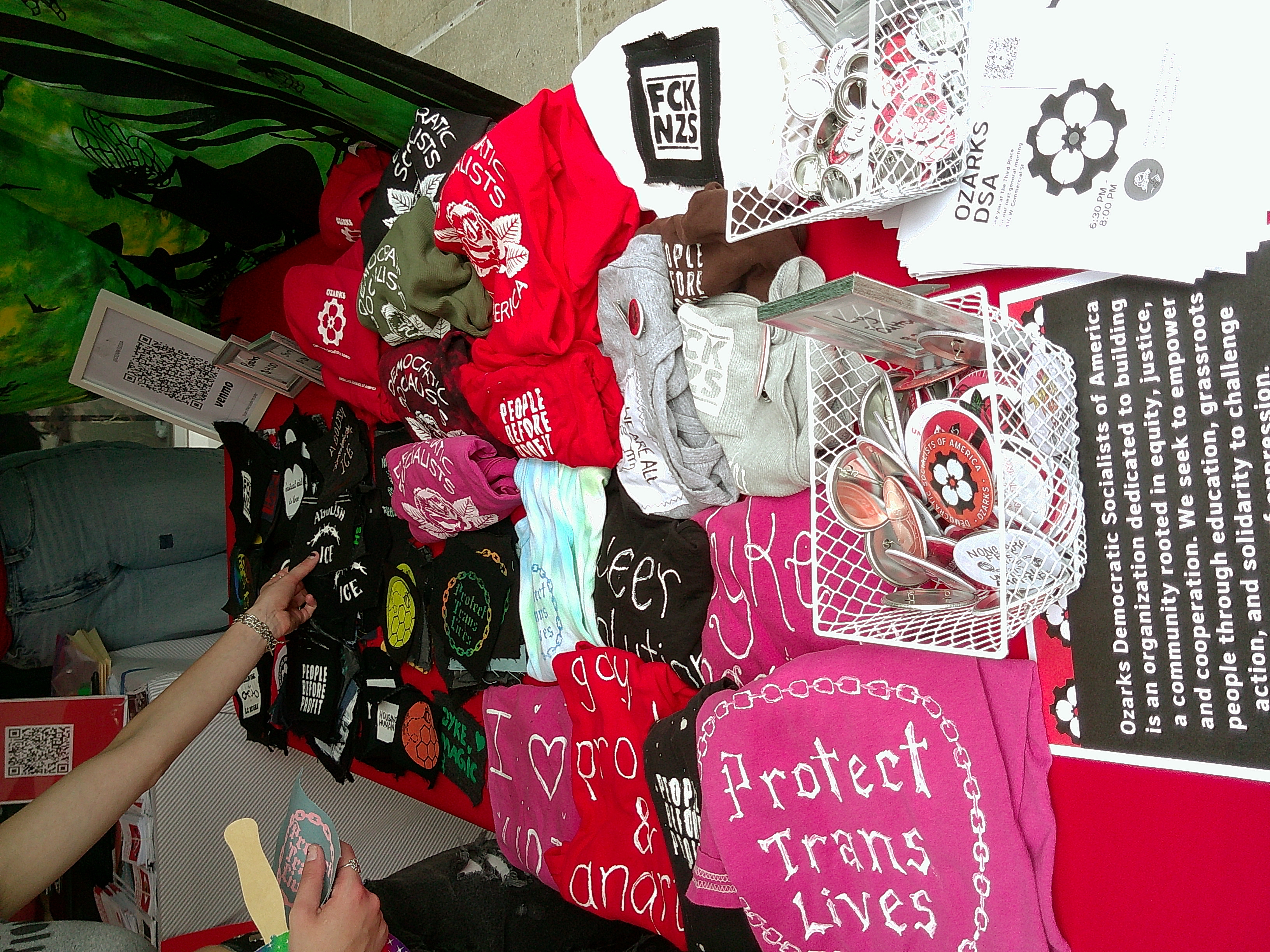DSA Booth @ Pride