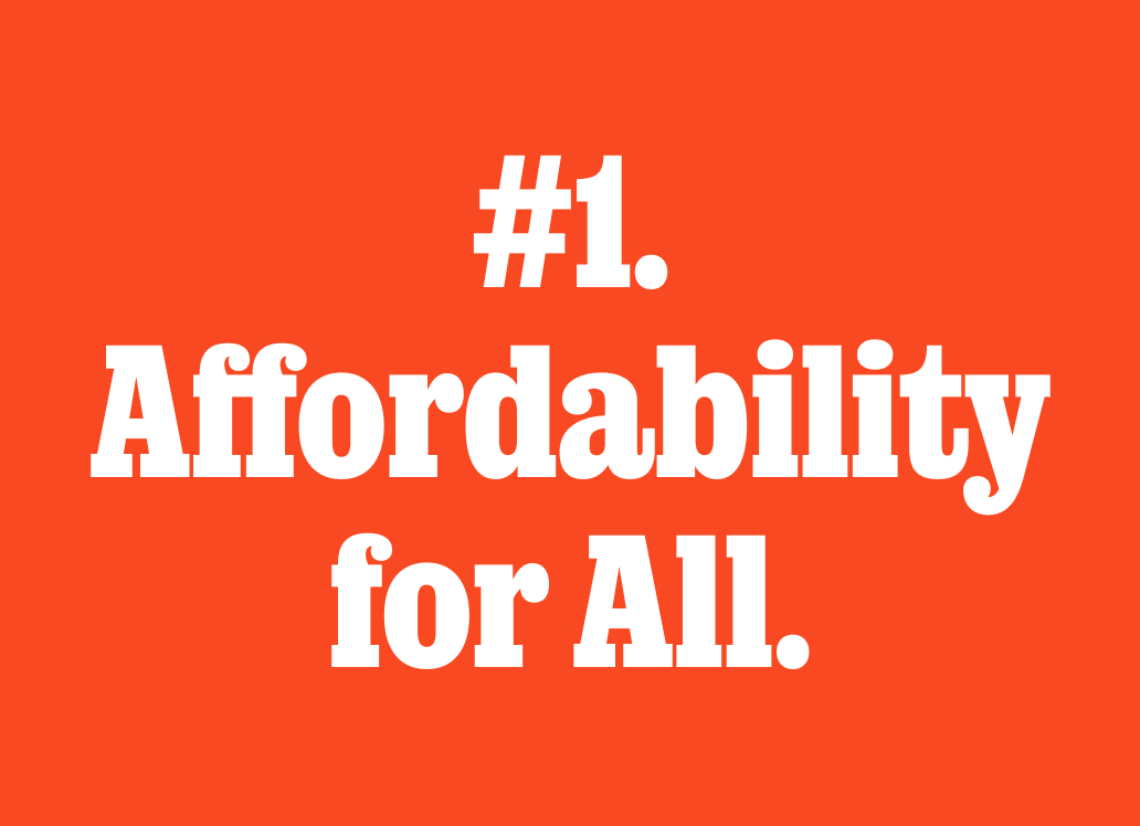 <h3>Affordability for All</h3>