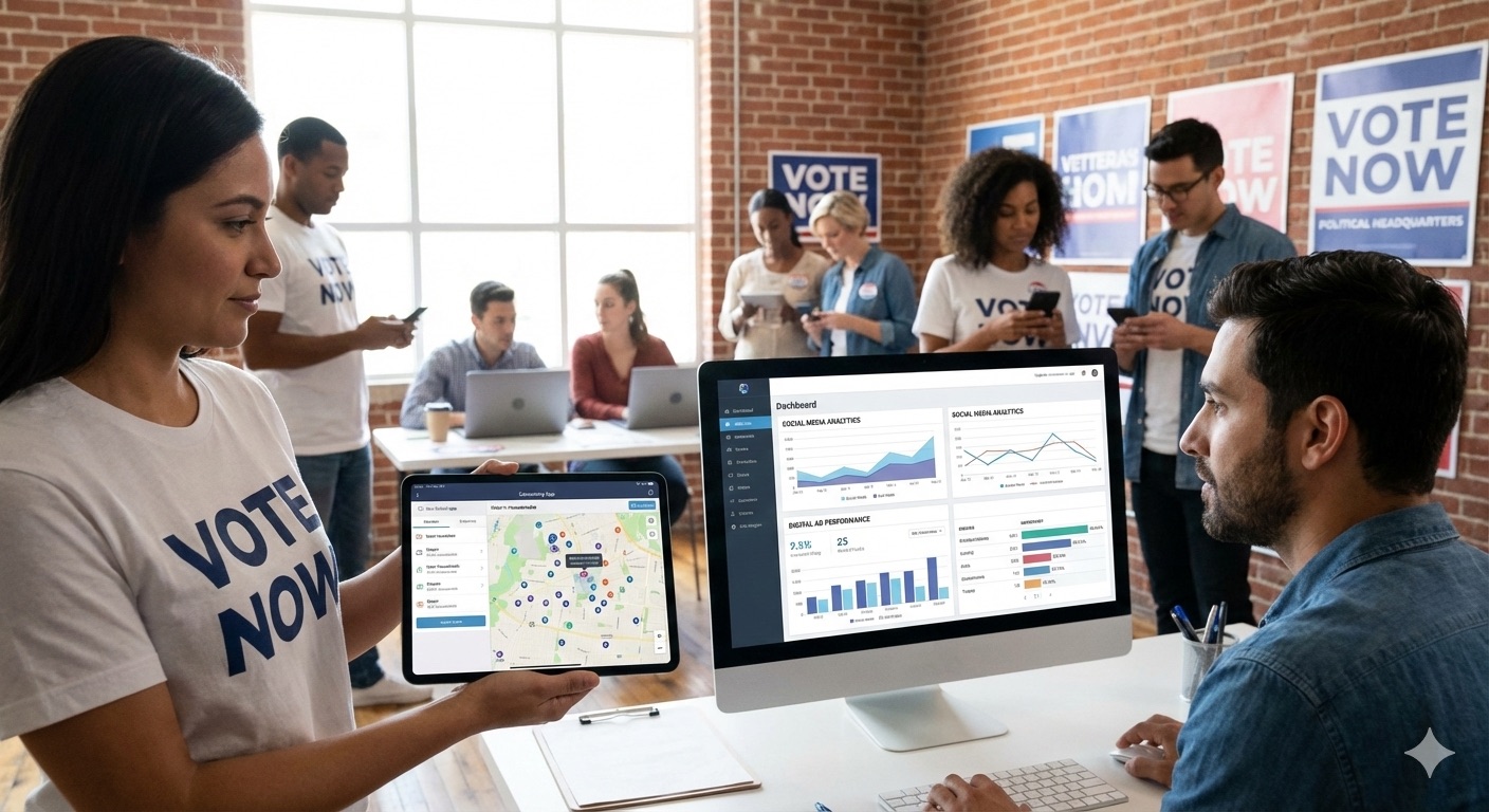 <p class="">Political Technology Examples and Effective Campaign Tools</p>