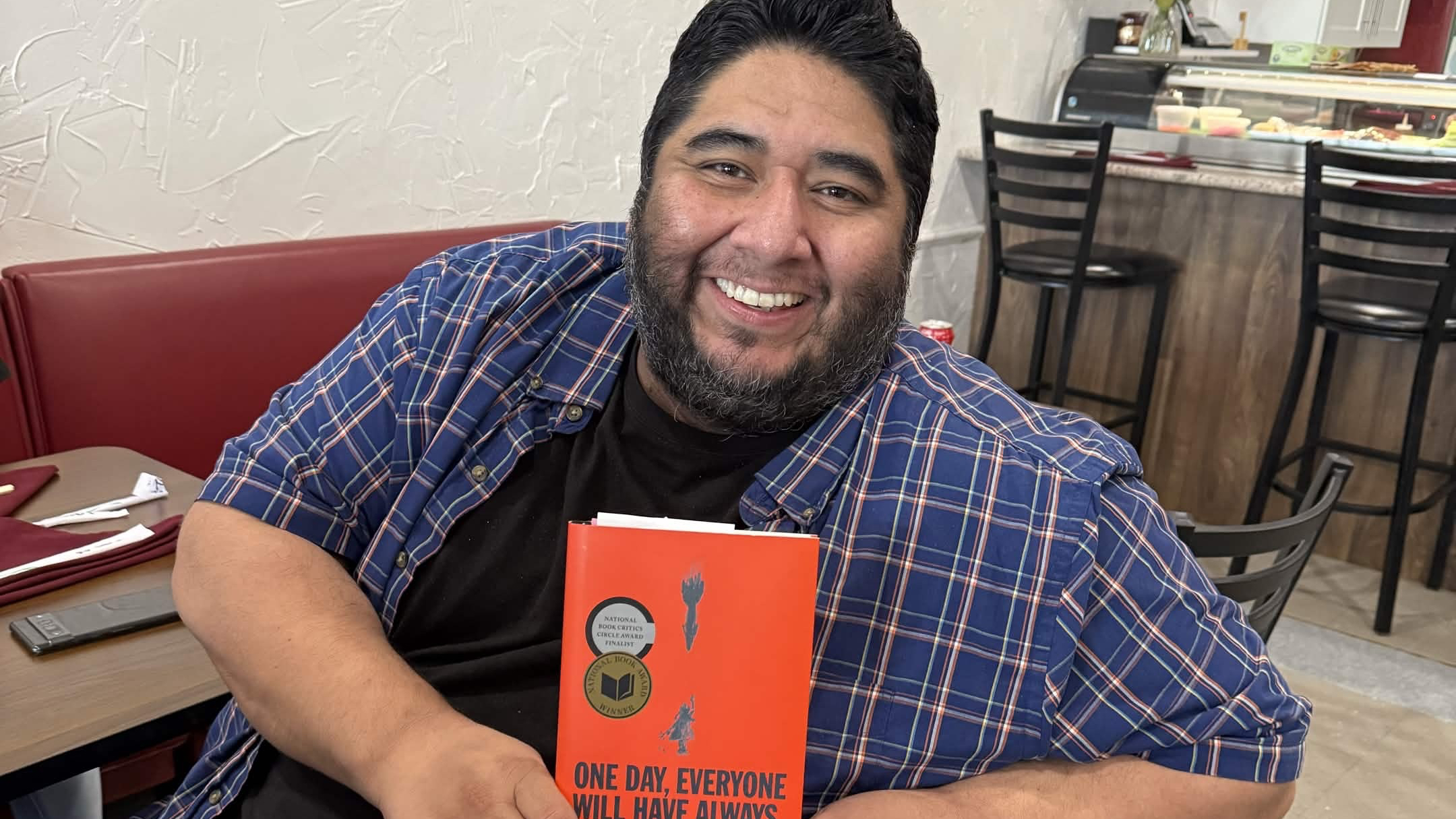 Alex won the June book!