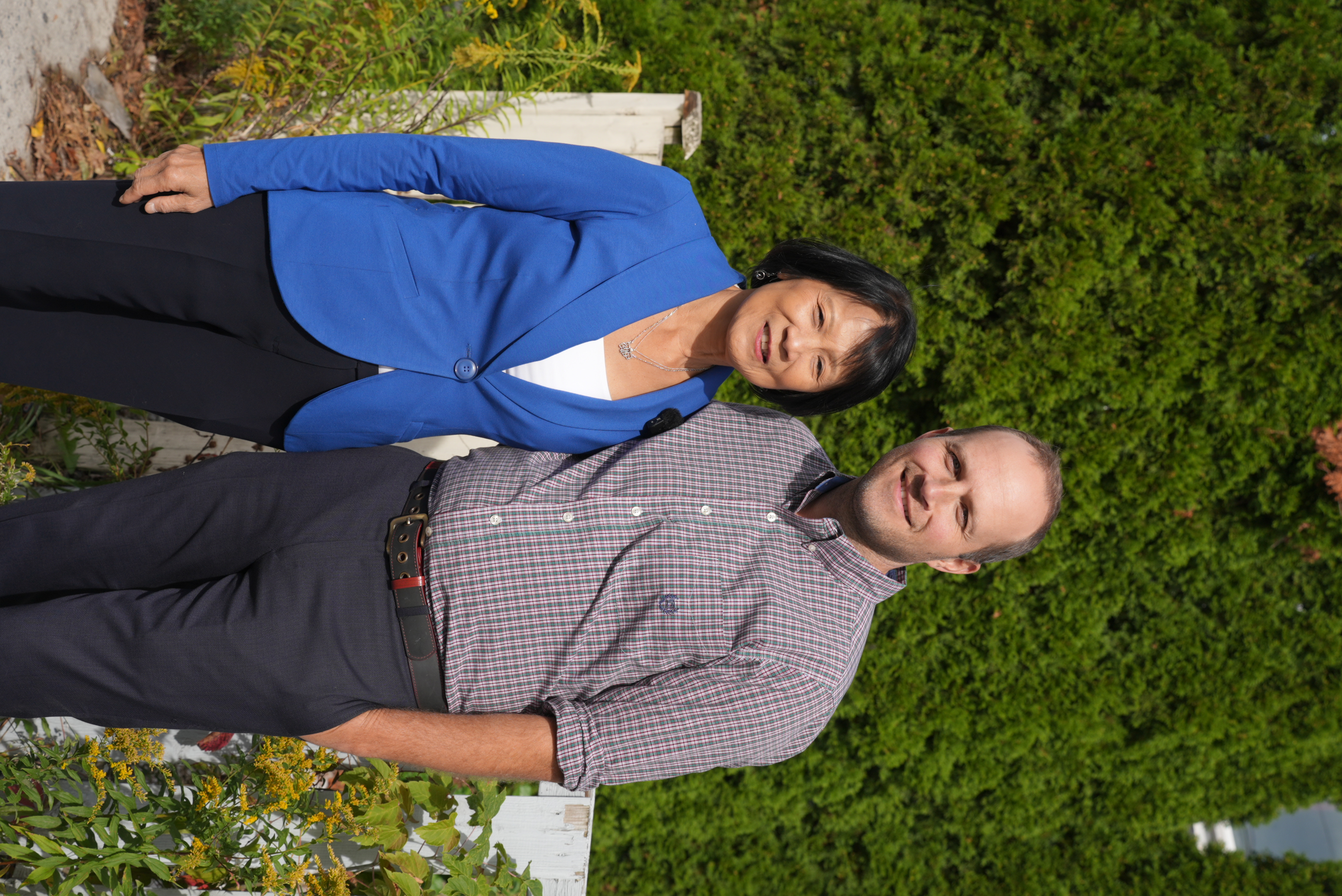 Mayor Olivia Chow with Nate Erskine-Smith