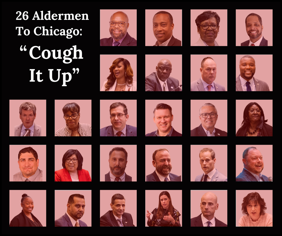 26 Alders to Chicago: Cough It Up