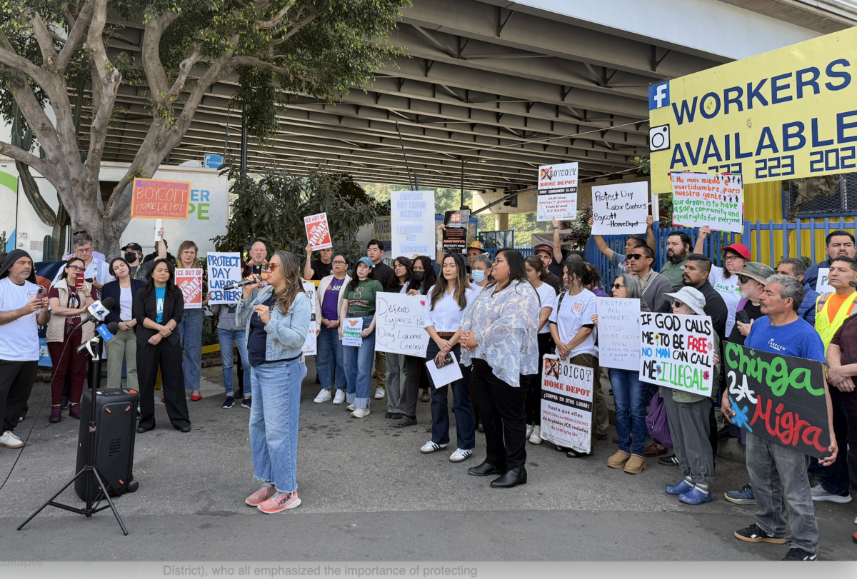 Community Rallies in Support of Day Laborers